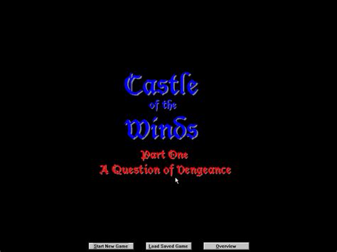 Castle of the Winds - Old Games Download