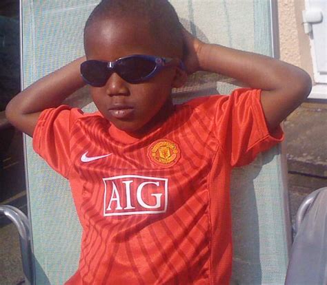 (Photos) Kobbie Mainoo Shares Childhood Throwback Snap in Man U Shirt ...