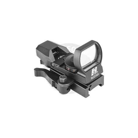 NcStar Red & Green Reflex Sight with 4 Reticles - Black | Airsoft Megastore