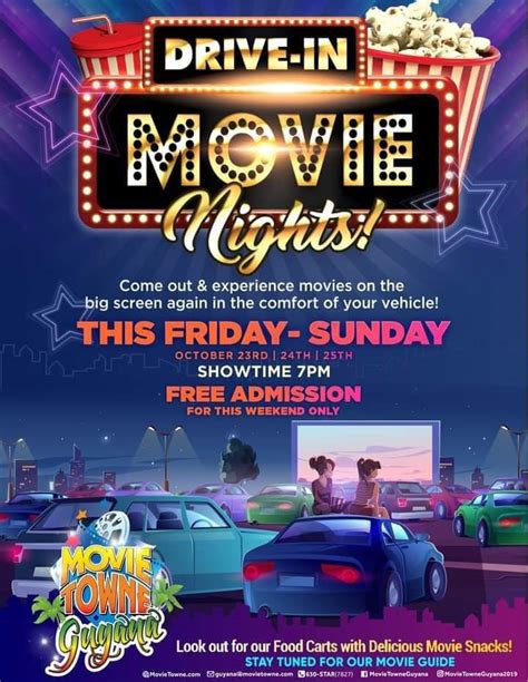 MovieTowne launching drive-in film screenings - Stabroek News