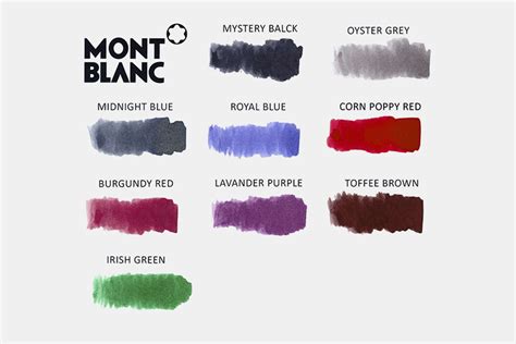 Montblanc Ink (3-Pack) | Inks | Drop