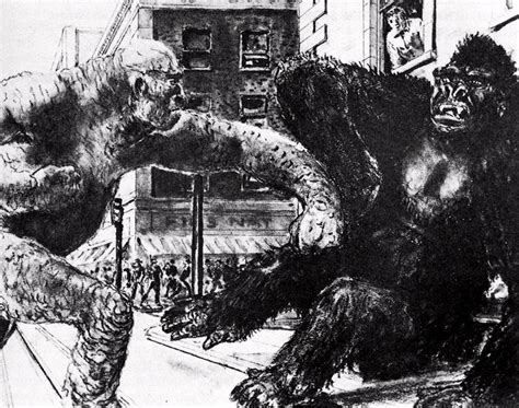 Christopher Elam's OWARI: King Kong vs. Frankenstein - Concept Art 2