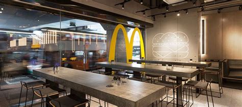 McDonald's Restaurant Interior Design Is Part of Rebranding Strategy