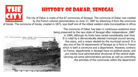 history of dakar, senegal - YouTube