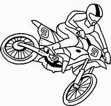 Dirt Bike Coloring Page Free & coloring book sketch template