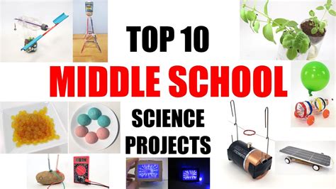 Top 10 Middle School Science Projects - YouTube