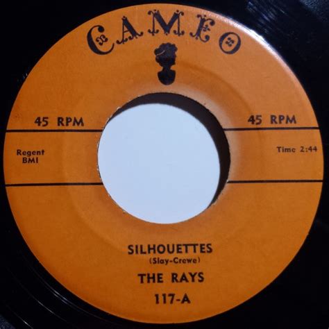 The Rays – Silhouettes – Vinyl (Monarch Pressing, 7", 45 RPM, Single ...