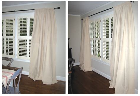 the good stuff: DROP CLOTH CURTAINS