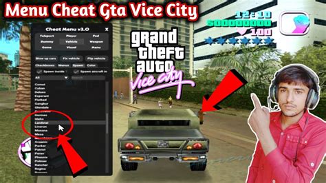 Gta Vice City Menu Cheat V3.0 || menu cheat for gta vice city ...