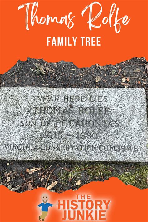 Thomas Rolfe Family Tree and Descendants - The History Junkie