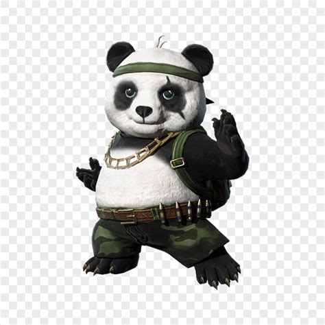 Detective Panda Free Fire Pet Character FREE PNG | Citypng