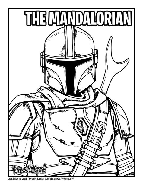 45+ Star Wars Mandalorian Drawing Gif