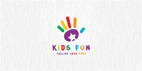 Kids Fun - Logo Template by CMonica i 2024 | Logodesign