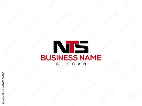 Letter NTS Logo Icon Vector Image Design For Company or Business Stock Vector | Adobe Stock