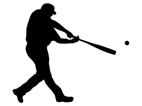 Softball Silhouette Clip Art at GetDrawings | Free download