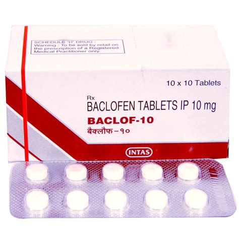 Baclof-10 Tablet 10's Price, Uses, Side Effects, Composition - Apollo ...