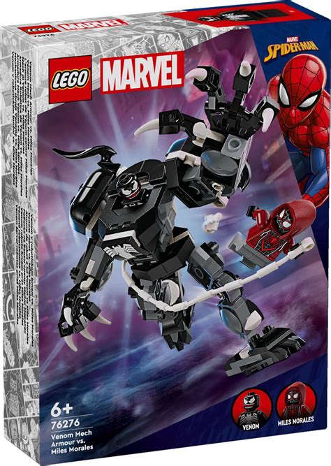 LEGO® Marvel 76276 Venom Mech Armor vs. Miles Morales - Build and Play Australia