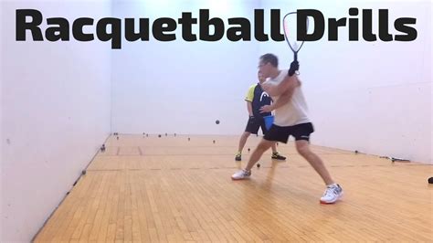 Racquetball Clips 109 - Racquetball Drills - YouTube