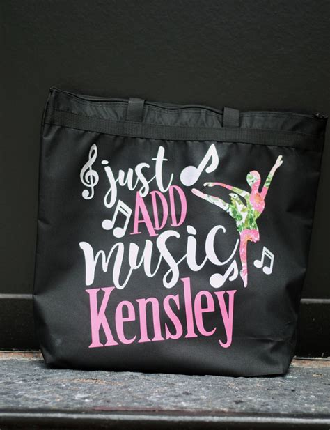 Dance Bag Dance Bag Personalized Personalized Ballet Bag | Etsy