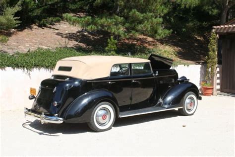 1936 Packard 120 Sedan Convertible for sale: photos, technical specifications, description