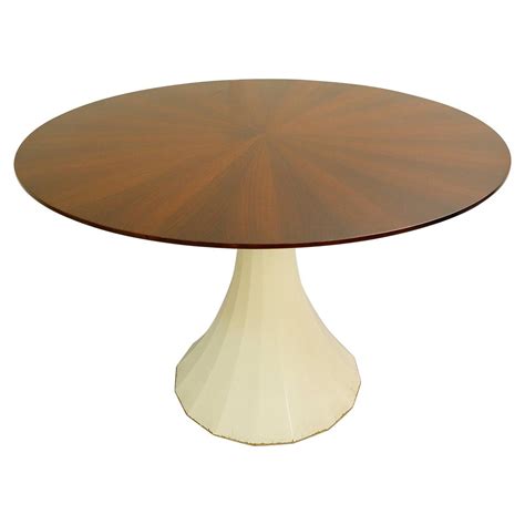 Restored Round Dining Table with Formica Top at 1stDibs | formica top table, formica top dining ...