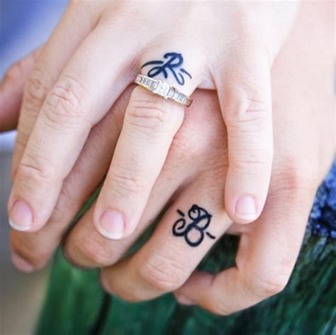 Engagement Ring Finger Tattoo Ideas