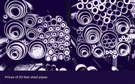 20 feet steel pipe price