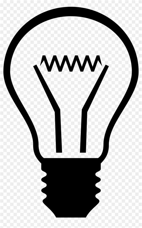 Free Icons Png - Light Bulb Clip Art Transparent Png (#165845) - PikPng