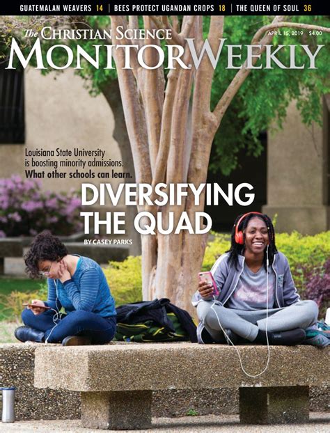 Get digital access to The Christian Science Monitor Weekly - April 15, 2019 issue | Magzter.com