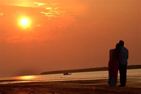 The time of sunset - Picture of Kuakata Beach, Barisal Division ...