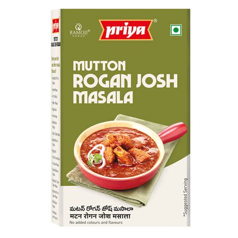 Mutton Masala | Buy Mutton Rogan Josh Masala Online | Priya Foods