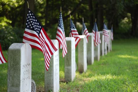 Military Flag Holders at the Cemetery - BillionGraves Blog