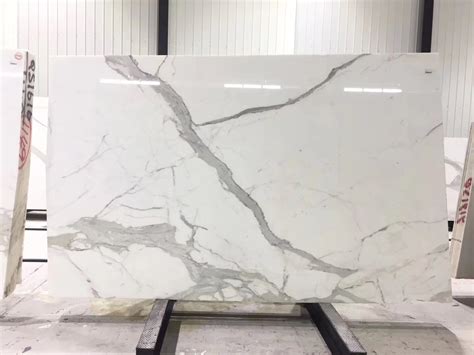 Marble Slabs | Stone Slabs - Calacatta White Polished Marble Slabs