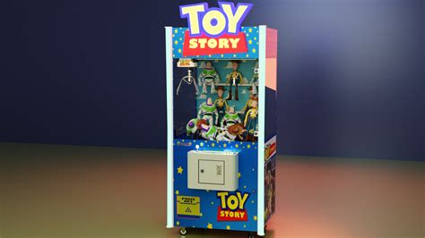 3D Toy Story Claw Machine Model - TurboSquid 2118511