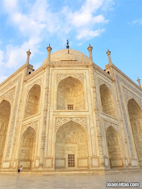 Stunning Taj Mahal Mausoleum Complex in Agra - India