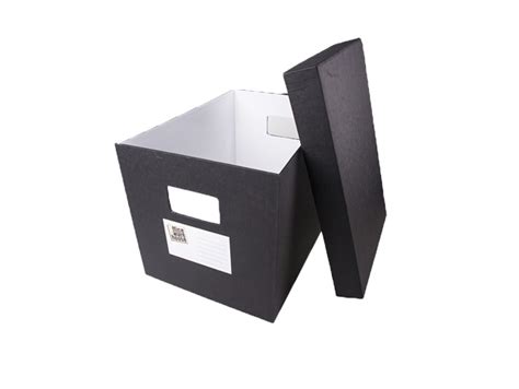 Office Warehouse Storage Box w/Lid Black Legal | Office Warehouse, Inc.