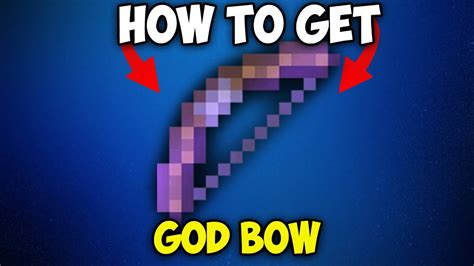 How to get GOD BOW in minecraft | GOD BOW - YouTube