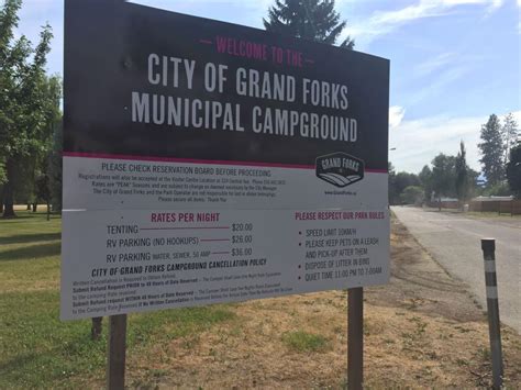 City of Grand Forks Municipal Campground | Grand Forks, BC | EV Station