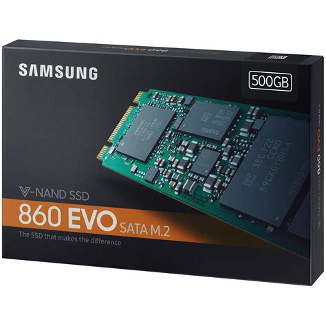 Ổ cứng SSD M2-SATA 500GB Samsung 860 EVO 2280 - Tuanphong.vn