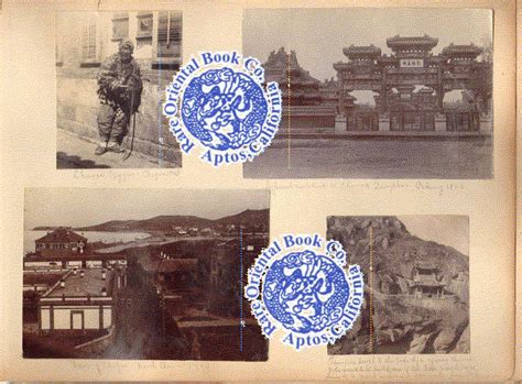 BIBLIO | [CHINA TRAVEL 1891-1903: USA, PORT ARTHUR, TIENTSIN, SUZHOU,HSI-KU, CHEFOO, HONO by ...