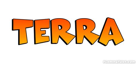 Terra Logo | Free Name Design Tool from Flaming Text