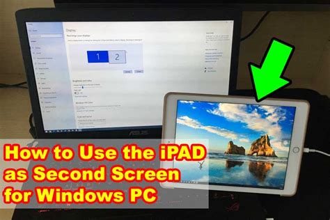 How to Use iPad as Second Monitor for Windows PC