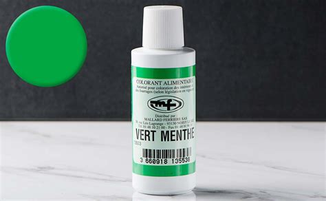 Colorant alimentaire liquide Vert Menthe 100ml - Colichef