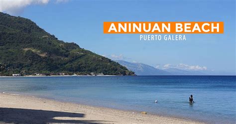 QUICK GUIDE: Aninuan Beach in Puerto Galera, Oriental Mindoro ...