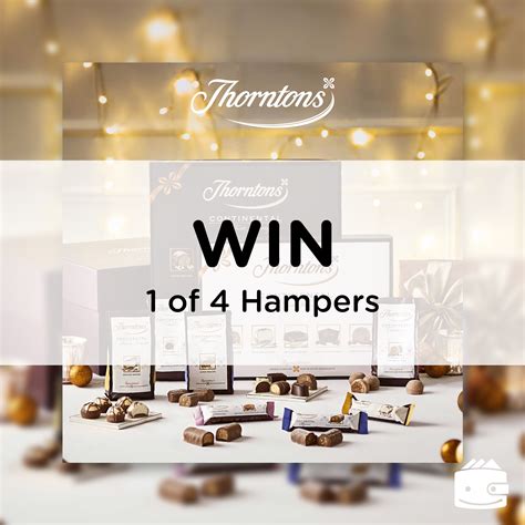 WIN 1 of 4 Hampers with Thorntons | My Voucher Codes