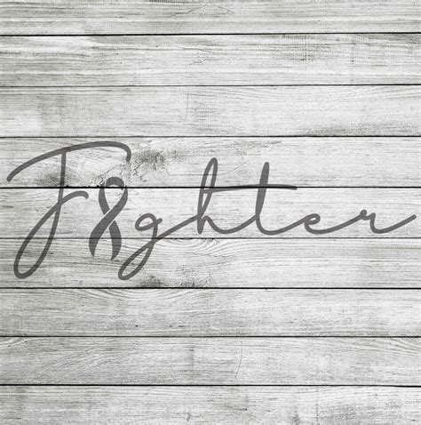 Fighter Cancer Ribbon SVG JPEG and PNG instant Download - Etsy