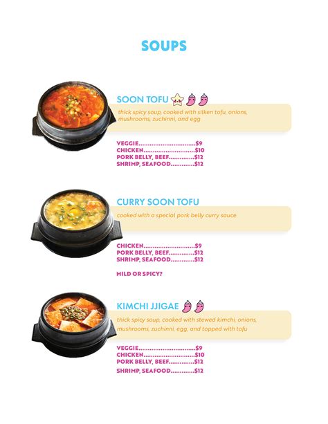 Korean Cafe Menu on Behance