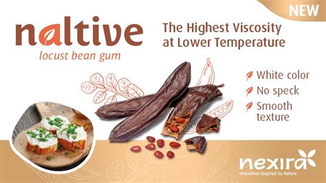 Nexira launches naltive, the locust bean gum with the highest viscosity at lower temperature