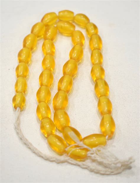 Beads Yellow Resin Beads Thailand 14mm