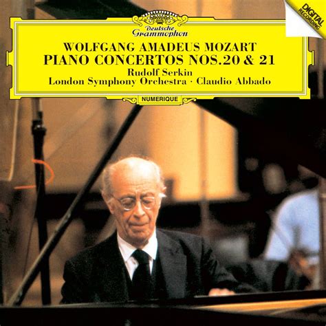 ‎Mozart: Piano Concertos Nos.20 & 21 by Rudolf Serkin, Claudio Abbado & London Symphony ...